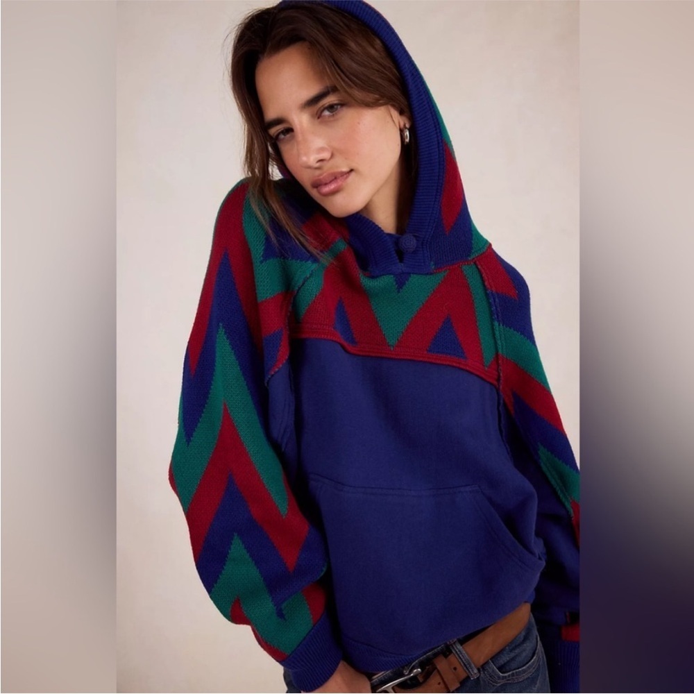 We The Free Seeing Double Hoodie Size XL NWT